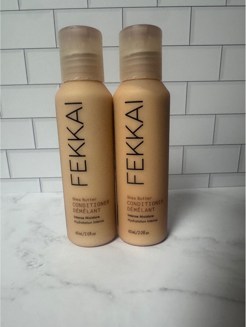 2x Fekkai Shea Butter Intense Moisture Conditioner 2 oz Travel Size